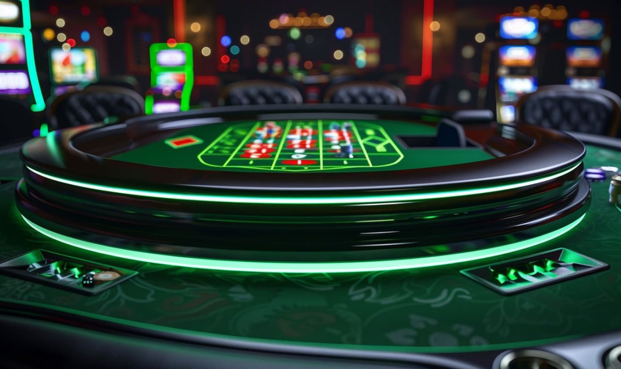 Sảnh Live Casino dice với nhiều bàn baccarat và roulette trực tiếp